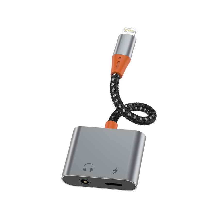 Wiwu LT07 Lightning To 3.5mm Aux Çevirici Ses Adaptörü - 2 Wiwu LT07 Lightning To 3.5mm Aux Çevirici Ses Adaptörü - 2